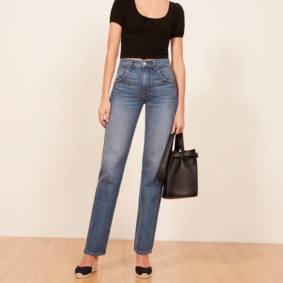 reformation sloan jean